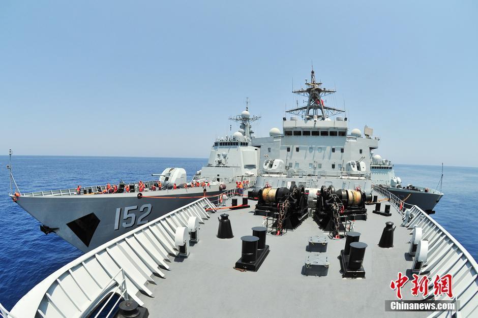 俄媒：抵达古巴前，俄舰艇编队演习使用高精度导弹武器